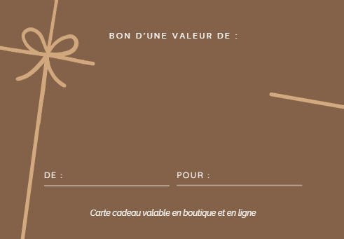 CARTE CADEAU