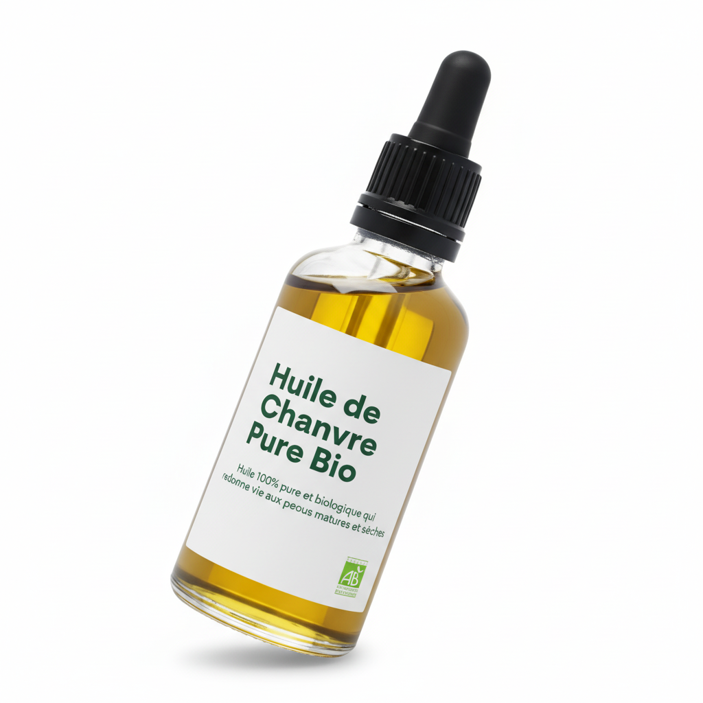 Huile de Chanvre Pure Bio