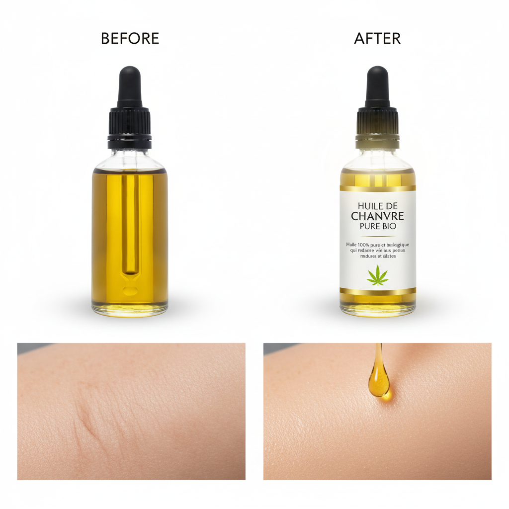 Huile de Chanvre Pure Bio