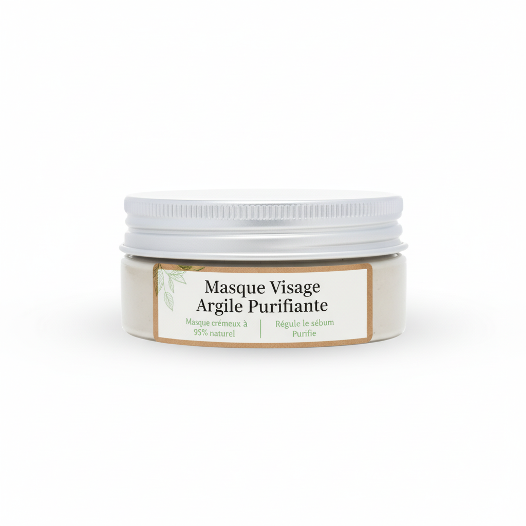 Masque Visage Argile Purifiante