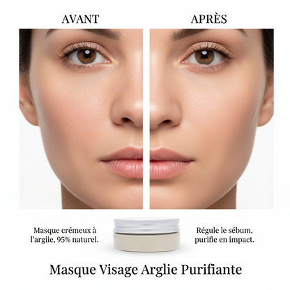 Masque Visage Argile Purifiante